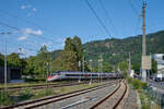 Seit Dezember 2020 ist der Fernverkehr zwischen M�nchen und Z�rich fest in der Hand Schweizer ETR 610. Auf dem Weg von M�nchen nach Z�rich erreichte ECE 190 am 08.09.2026 den Bahnhof Bregenz. 