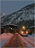 SBB ETR 610 als EC 35 von Genve nach Milano beim Halt in Birg.