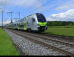 BLS - RABe 515 035 unterwegs nach Burgdorf - Olten bei Lyssach am 2024.05.08