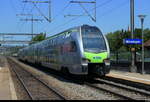 BLS - RABe 515 002 bei der einfahrt in den Bahnhof M�nsingen am 27.06.2026