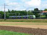 bls - NINA Triebzug unterwegs bei Mnsingen als Regio nach Bern am 29.08.2010