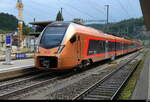 SOB - RABe 526 217 + 526 117  im Bhf.