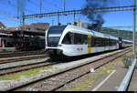 thurbo / SBB - RABe 526 736-4 abgestellt im Bahnhof Brugg am 23.05.2026