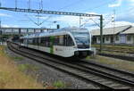 Thurbo - RABe 526 263-4 bei der ausfahrt aus dem Bahnhof Konstanz am 03.07.2026
