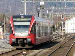 bls - Regio nach Bren an der Aare mit dem Triebwagen RABe 2/8 526 286-0 in Lyss am 26.12.2008