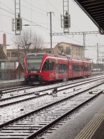 RABe 526 284 als S52 nach Bern in Kerzers, den 19.12.2009