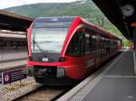 SBB - GTW Be 2/8  526 286-5 im Bahnhof Biel am 14.08.2014