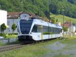 Thurbo / SBB - Triebzug RABe 526 786-9 bei der einfahrt in der Haltestelle Kradolf am 27.05.2015