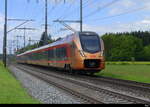 SOB - RABe 526 108 + 526 208 unterwegs bei Lyssach nach Burgdorf - Olten - Zürich - Chur am 2024.05.08
