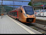 SOB - RABe 526 217 + 526 117 bei der einfahrt in den Bahnhof Olten am 2024.05.18