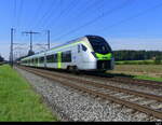 BLS - RABe  528 112 als Regio nach Burgdorf - Langnau bei Lyssach am 02.09.2022