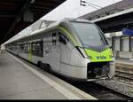 BLS - RABe 528 106 als IR 56 von Biel nach Basel hier im Bhf. Biel am 14.03.2026