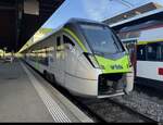 BLS - RABe 528 135-7 im Bahnhof Biel am 26.04.2026