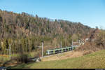 BLS Lötschberger RABe 535 108 am 31. Dezember 2017 als RE Luzern - Bern zwischen Doppleschwand-Romoos und Entlebuch.