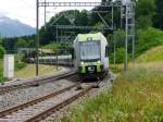 BLS - RE nach Bern unterwegs bei Einigen am 21.06.2015