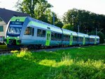 Lötschberger 119 als S-Bahn von Sumiswald nach Ramsei, am 3.8.16 bei Ramsei.