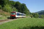 RBDe 560 als Lufelfingerli unterwegs am 19. Mai 2007 zwischen Diepflingen und Sommerau.