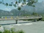 NPZ Chur-Ziegelbrcke auf der Rheinbrcke bei Bad Ragaz.07.06.07