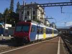 Ein NPZ der SBB am 02.11.2007 bei der Ausfahrt in Locarno.