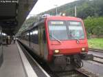 RBDe 560 071-3 ''Leuk'' am 13.8.08 als Regio nach LInthal in Ziegelbrcke.