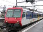 SBB - Triebwagen RBDe 4/4 560 049-9 im Bahnhof von Aarau am 07.02.2009