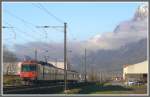 R7856 nach Ziegelbrcke erreicht Landquart. (17.11.2010)