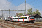 ABt NPZ Domino 50 85 39-43 863-2, auf der S23 fährt beim Bahnhof Rupperswil ein.