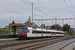 RBDe 560 278-4, auf der S29, wartet beim Bahnhof Rupperswil.