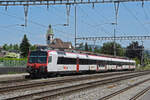 RBDe 560 301-4. auf der S29, wartet am 30.05.2023 beim Bahnhof Rupperswil.