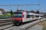 RBDe 560 288-3, auf der S29, verlässt am 30.05.2023 den Bahnhof Rupperswil.