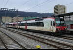 SBB - RBDe 4/4  560 260-02 abgestellt im Bahnhof Biel am 01.02.2026