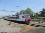 RBDe 560 250-3 (ex RBDe 560 066-3 ''Schpfheim) am 26.4.2011 als Regio nach Yverdon-les-Bains in Payerne, wo im Laufe der 2.