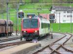 SBB - Domino unterwegs als RE nach Biel bei der durchfahrt in Reuchenette-Pry am 21.04.2012