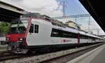 RBDe 560 (DOMINO) als Regio nach Biel/Bienne, in Neuenburg, Aufgenommen am 08.07.2012