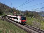 Ein DOMINO NPZ als S3 nach Brunnen am 26.04.2012 unterwegs bei Immensee.