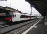 RBDe 560 298-2 (ex RBDe 561 000-1) am 17.3.2013 in Payerne als Regio 4915 nach Murten.