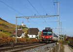 SBB: HERBSTLICHE STIMMUNG  auf der Jurasüdfuss Linie  bei Ligerz vom 3.