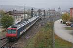 Der RE 18123 von Frasne (10:53) nach Neuchâtel (11:53) erreicht Pontarlier.