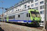 RBDe 566 234 wartet auf einem Abstellgleis beim Bahnhof Thun auf den nächsten Einsatz.