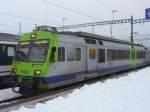 bls - Triebwagen RBDe 4/4 565 731-7 im Bahnhof von Biel/Bienne am 10.01.2009