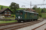 VHE/ Verein Historische Eisenbahn Emmental:  Anlässlich der Huttwiler Dampftage 2016 fand am 1.