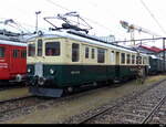 SBB - Bahn-Fest zu Besuch der Triebwagen der STB CFe 2/4  101 bei SBB Historic im Depot Olten am 27+28.08.2023