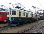 SBB - Bahn-Fest zu Besuch der Triebwagen der STB CFe 2/4  101 bei SBB Historic im Depot Olten am 27+28.08.2023