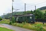 DSF BDe 4/4 1641, ex. OeBB, ex. SBB, abgestellt in Tecknau, 30.06.2014.