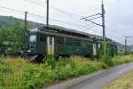 DSF BDe 4/4 1641, ex. OeBB, ex. SBB, abgestellt in Tecknau, 30.06.2014.