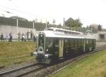 Lausanne 1997.Jubilumsparade mit dem Gepcktriebwagen 2Kl.