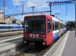 Bem 550 001-2 bei der Ausfahrt aus dem Genfer Bahnhof richtung La Plaine am 27.05.09