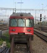 RABDe 510 005 als  Reserve  in Zrich HB Abgestellt am 18.08.07
