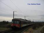 RABDe 510 012 und 008 Ausfahrt Andelfingen richtung Winterthur, am 18.01.08 in Andelfingen