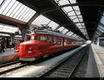 SBB - RAe 4/4  1021 als Gast zu 100 Jahr Feier des SEV ( Schweizer Eisenbahner Verband ) in HB Zürich am 08.08.2019